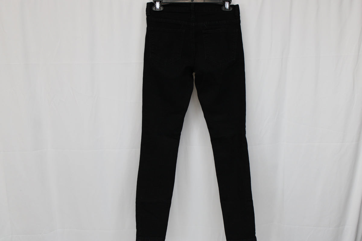 Forever 21 skinny high waisted jeans, black, Women's 26