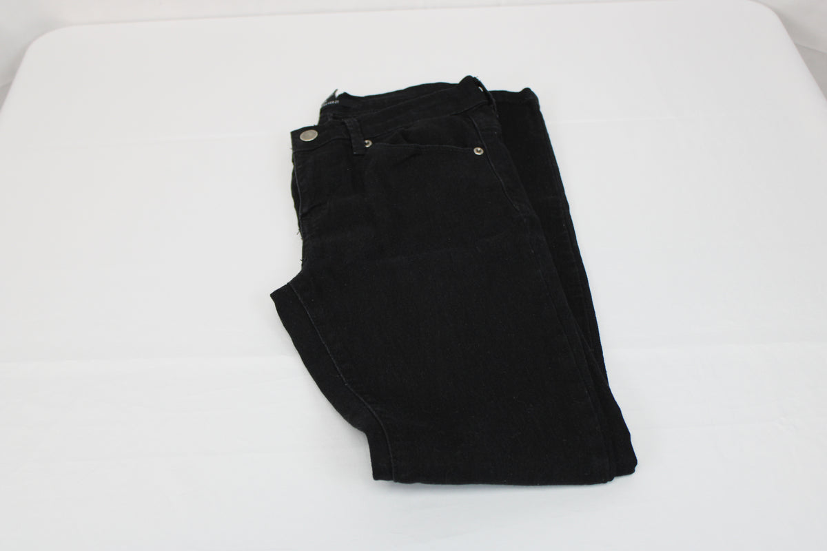 Forever 21 skinny high waisted jeans, black, Women's 26