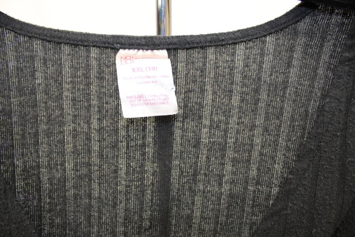 No Boundaries Black Sweater, Size XXL (19)