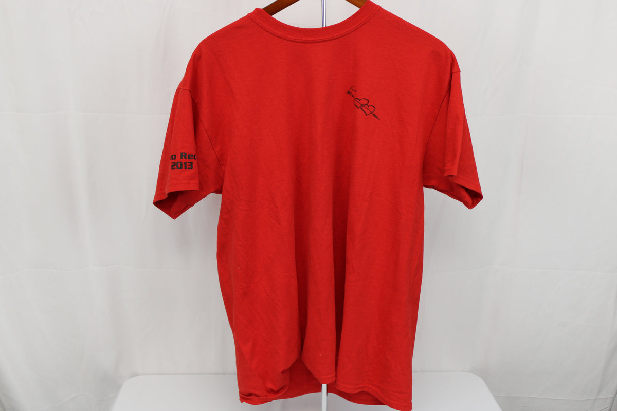 Gildan Ponca Health Services 2013 logo t-shirt, Men's L
