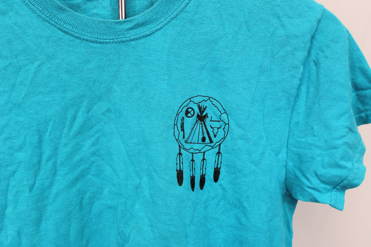 Ponca Tribe of Nebraska cotton logo t-shirt, Men's S