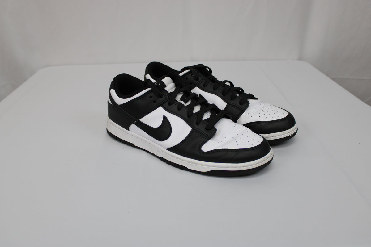 Nike Air Force 1 low, blk/white, Men's 13