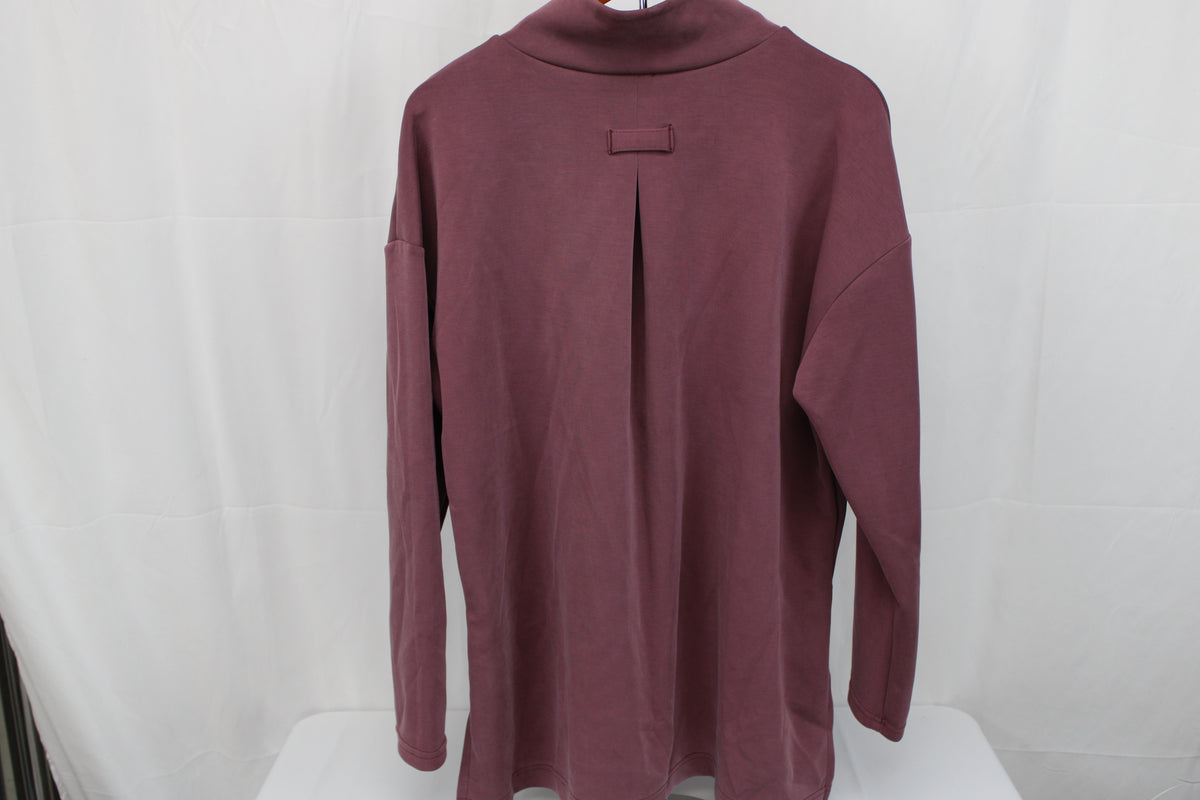 FLX cowl collar polyester moisture wicking sweatshirt, Women's XL