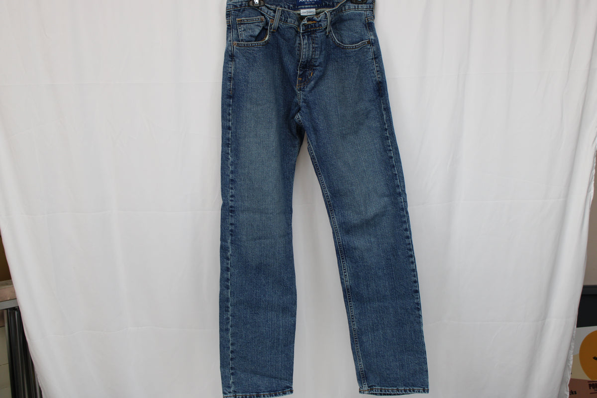 Arizona Jean Co. medium wash straight leg jeans, Men's 32x32