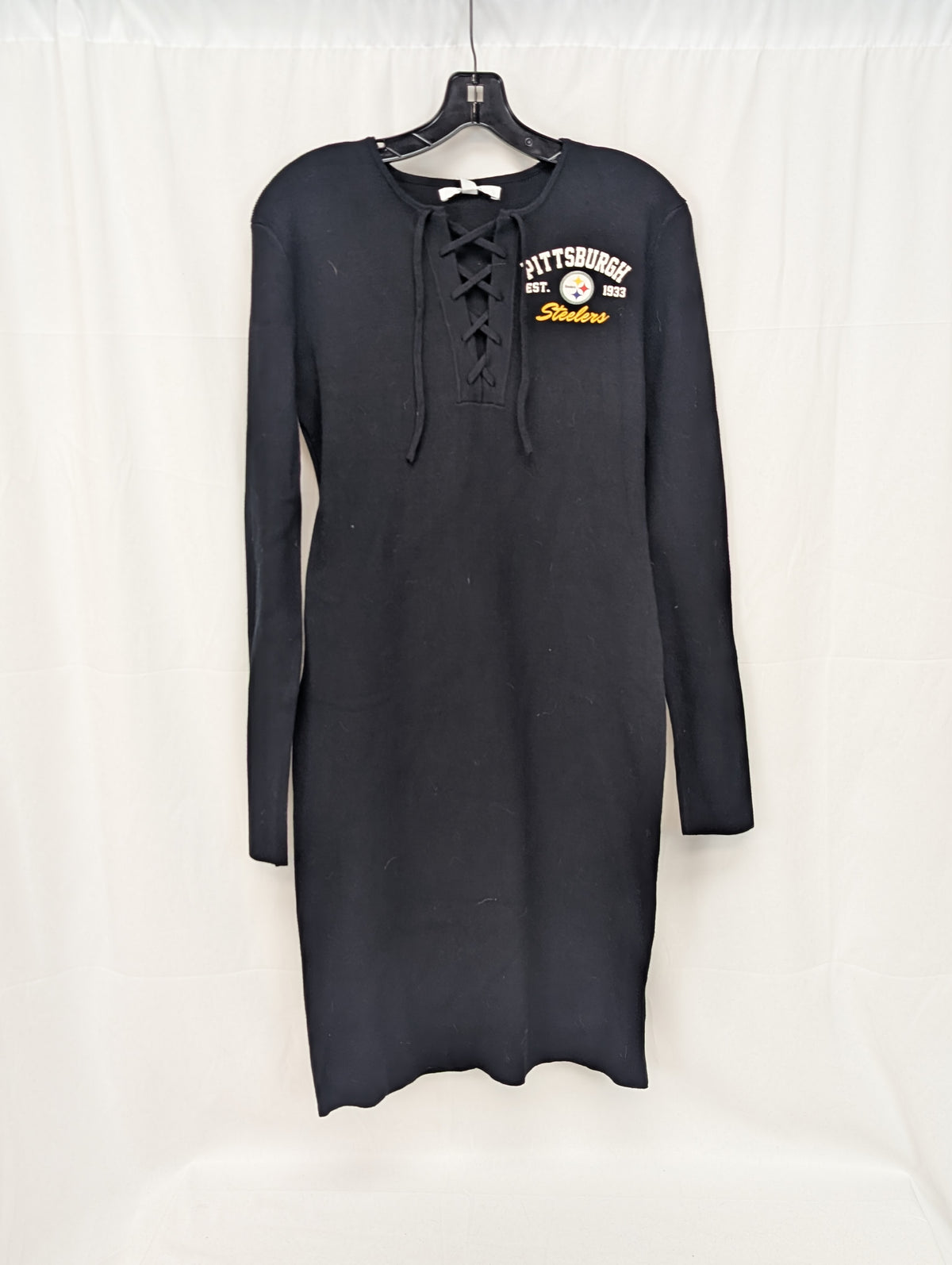 NFL Fan Shop Pittsburgh Steelers midi sweater dress, NWT, Women's XL