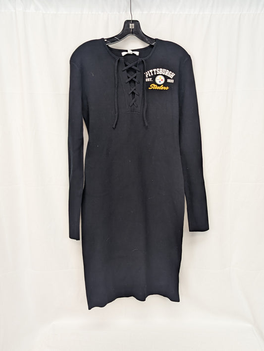 NFL Fan Shop Pittsburgh Steelers midi sweater dress, NWT, Women's XL