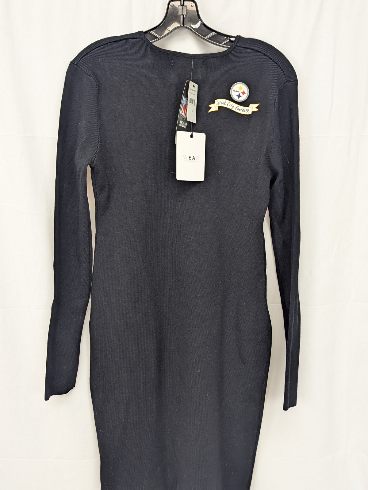 NFL Fan Shop Pittsburgh Steelers midi sweater dress, NWT, Women's XL